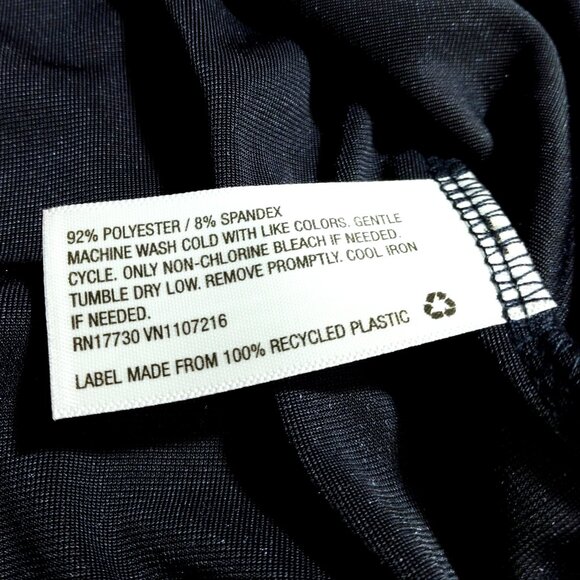 NWT A New Day Women's Blue Velvet Round Neck Short Sleeve T-Shirt XL X-Large - Picture 5 of 7